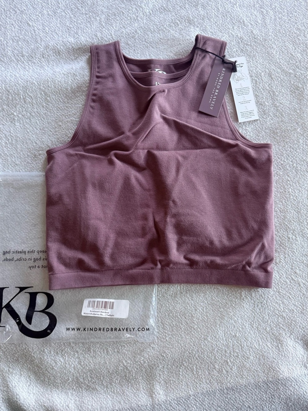 Kindred Bravely Crop Nursing Tank